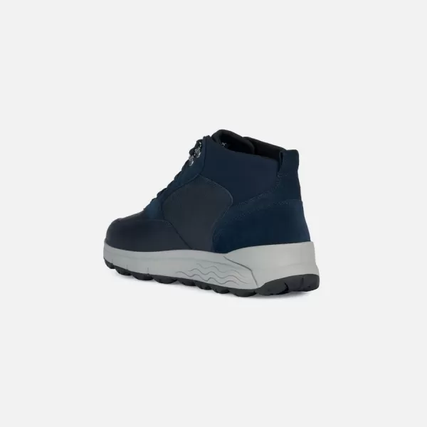  Herren-Stiefeletten GEOX SPHERICA 4X4 B ABX G008015 DUNKELBLAU 