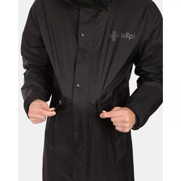  Regenmantel für Herren KILPI TEAM RAINCOAT-U ZU0105KI SCHWARZ 