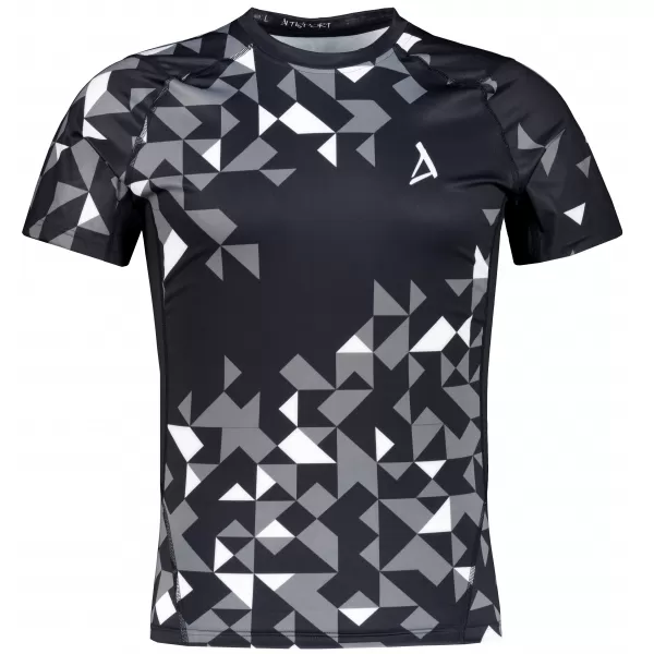  Funktionelle Kompression von Männern t -Shirt Premium ALTISPORT VOJ/ALM108TR04 SCHWARZ 