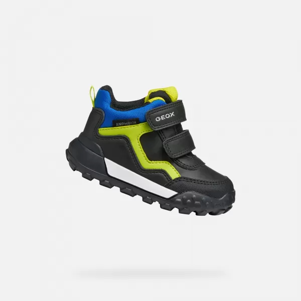  Erste Schritte für Jungen GEOX TREKKYUP ABX B566LB0MEFUC9299 SCHWARZ 