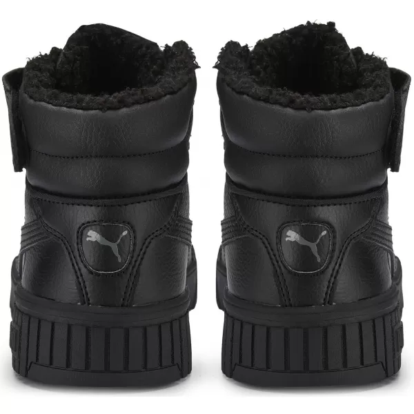  Babyschuhe PUMA CARINA 2.0 MID WTR JR 38738001 PUMA BLACK/SCHWARZ/SCHATTEN 