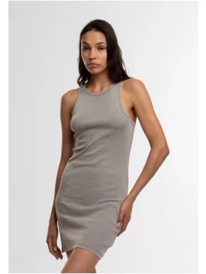 Kleid URBAN CLASSICS TB7475 STAHLGRAU