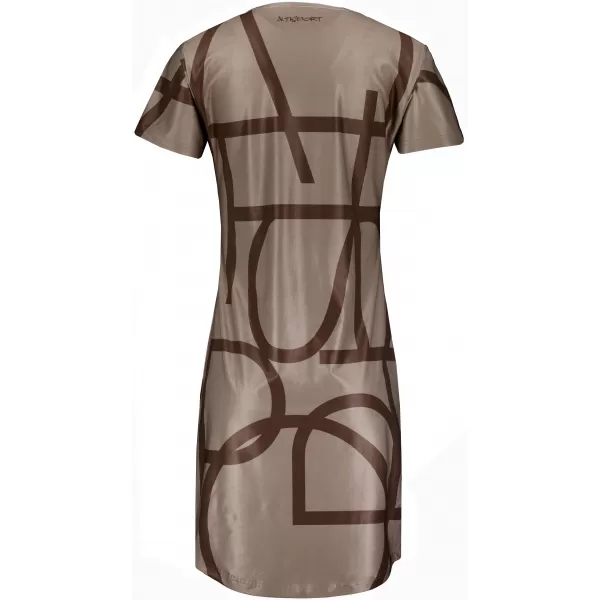  Damen erweitert T -Shirt Premium ALTISPORT VOJ/ALW085SAT02 DUNKELBRAUN 