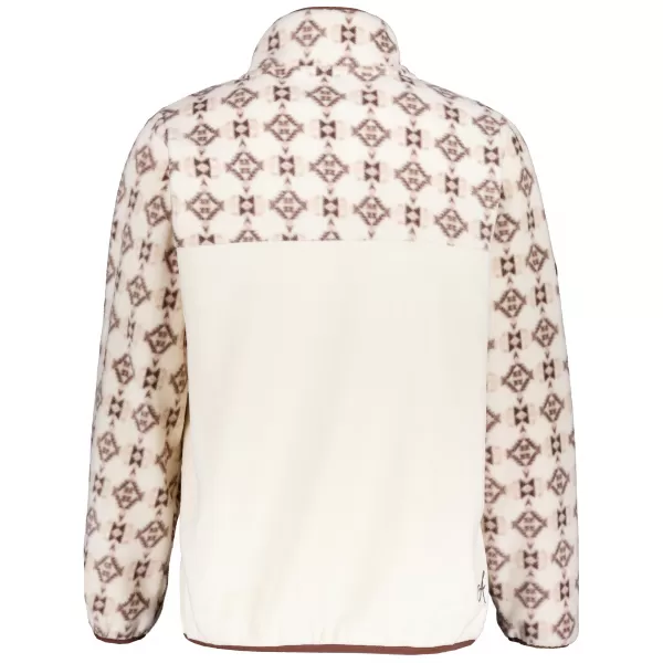  Fleece-Sweatshirt für Damen ALTISPORT GEMMY BEIGE 