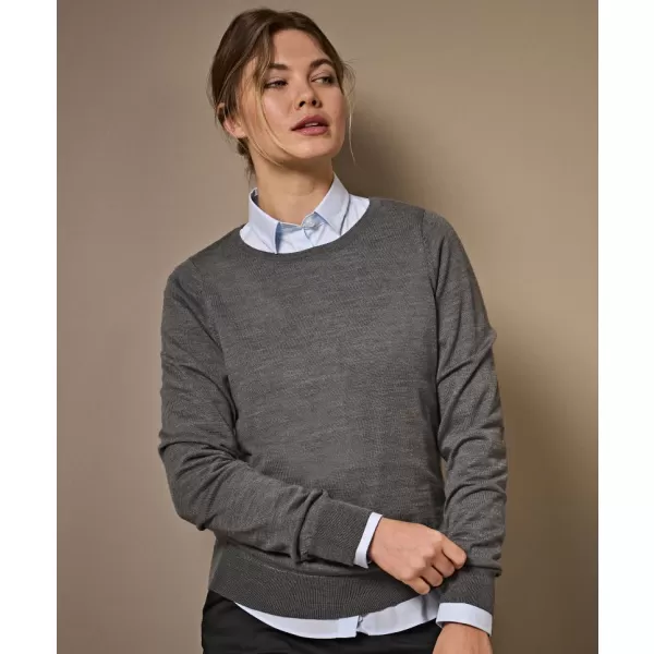  Damenpullover TEE JAYS | TJ 6006 GRAUE MELANGE 