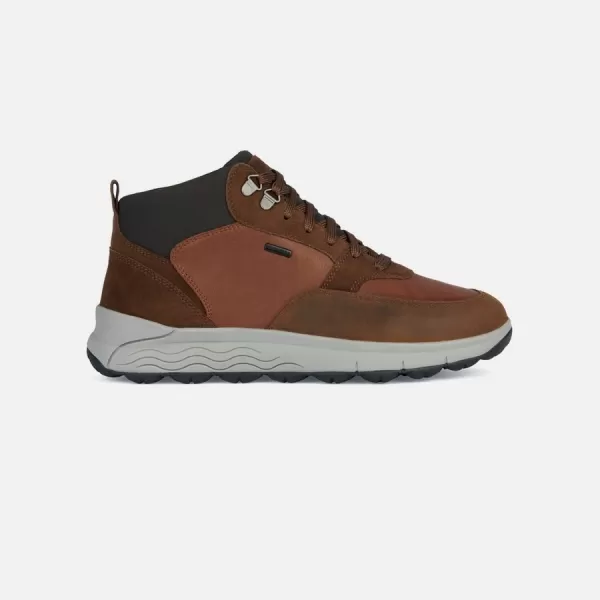  Herren-Stiefeletten GEOX SPHERICA 4X4 B ABX BRAUN 