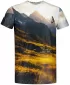 Herren Freizeithemd Premium ALTISPORT VOJ/ALM116TR06 BERGE MIT FELD