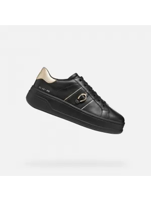Damen-Sneaker GEOX SPHERICA ECUB-2 G009714 SCHWARZ