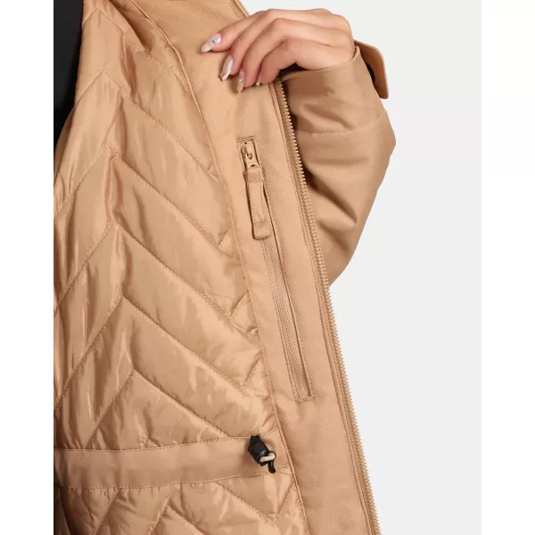 Damenmantel KILPI PERU-W ZL0128KI BEIGE 