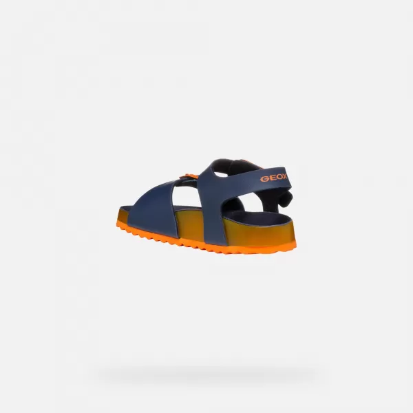  Sandalen für Jungen GEOX GHITA J558LC0003WC0659 DUNKELBLAU 