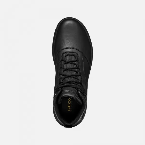  Herren-Stiefeletten GEOX NEBULA + GRIP AB G006828 SCHWARZ 