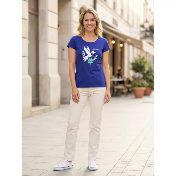  Frauen t -Shirt mit kurzen Ärmeln ALTISPORT ALW192122 KÖNIGLICH 