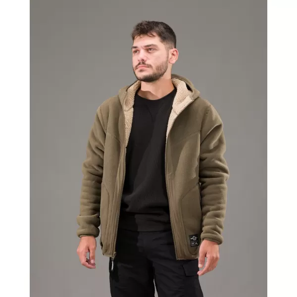  Fleece-Sweatshirt PENTAGON IANOS SHERPA 2 K09057 RAL7013/SCHWARZ 