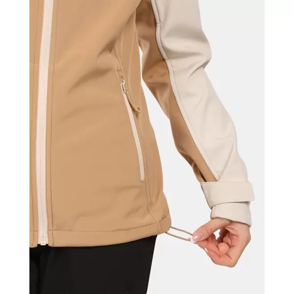  Softshelljacke für Damen KILPI RAVIA-W ZL0125KI BEIGE 