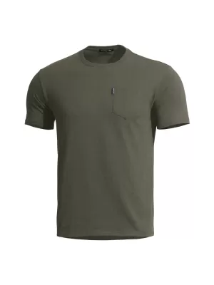 T-Shirt PENTAGON AGERON T-SHIRT WITH POCKET K09012 BRAUNGRAU