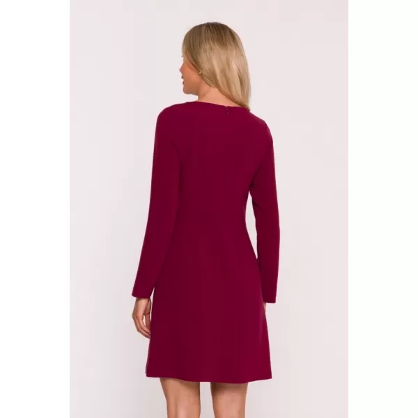  Kleid STYLOVE S419 KASTANIENBRAUN 