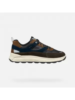 Herren-Sneaker GEOX SPHERICA 4X4 B ABX G011290 DUNKELBRAUN