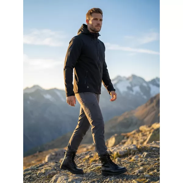  Herren -Softshelljacke ALTISPORT NEWET SCHWARZ 