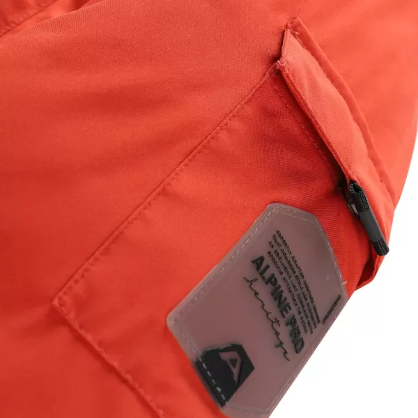  Damenjacke ALPINE PRO WERDA 2 ROT 