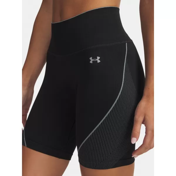  Damen-Shorts UNDER ARMOUR UA VANISH SEAMLESS SHORT 6000648-003 SCHWARZ 