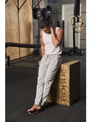 Herrenhosen TEE JAYS | TJ 5708 GRAU MELIERT