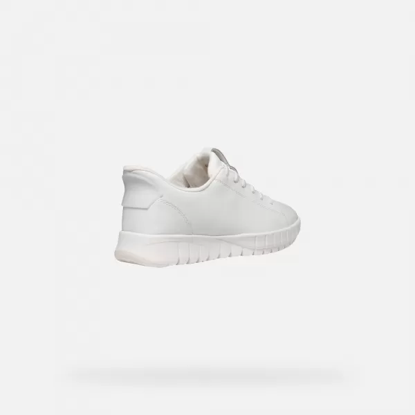  Damen-Sneaker GEOX FLEXTRIDE PLUS G009594 WEIß 