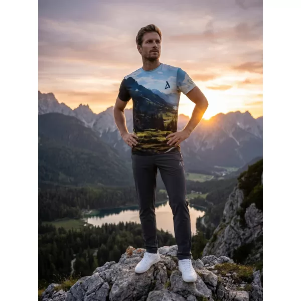  Herren Freizeithemd Premium ALTISPORT VOJ/ALM116TR06 GEBIRGE 