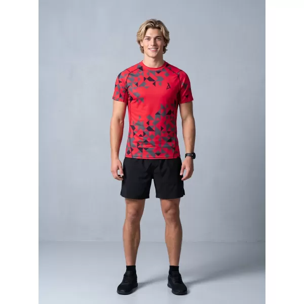  Funktionelle Kompression von Männern t -Shirt Premium ALTISPORT VOJ/ALM108TR04 ROT 