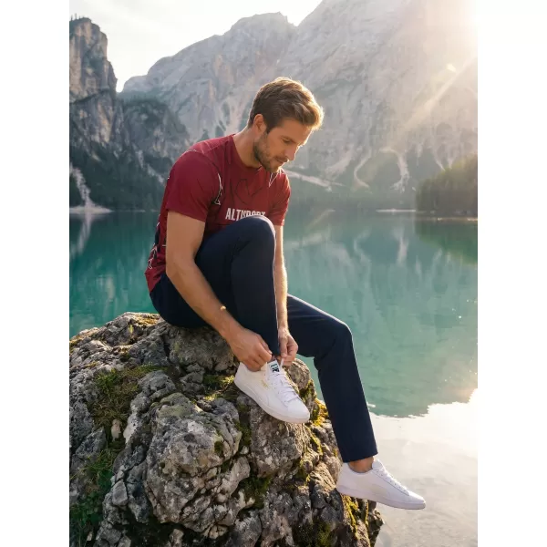  Herren Freizeithemd Premium ALTISPORT VOJ/ALM123TR06 DUNKELROT 