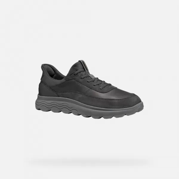  Herren-Sneaker GEOX SPHERICA PLUS G011478 DUNKELGRAU 