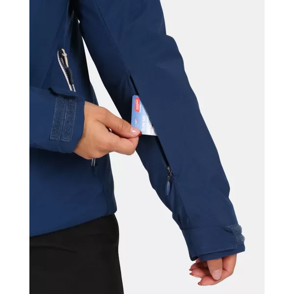  Damen-Skijacke KILPI FLIP-W ZL0110KI DUNKELBLAU 