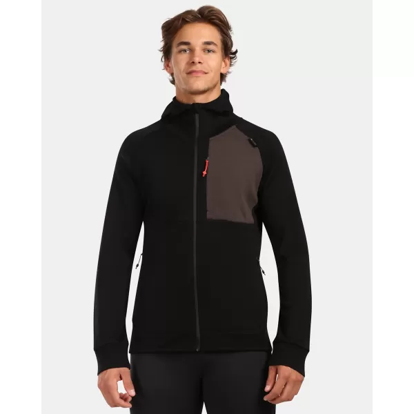 Herrenpullover KILPI MERINI-M ZM0201KI SCHWARZ 