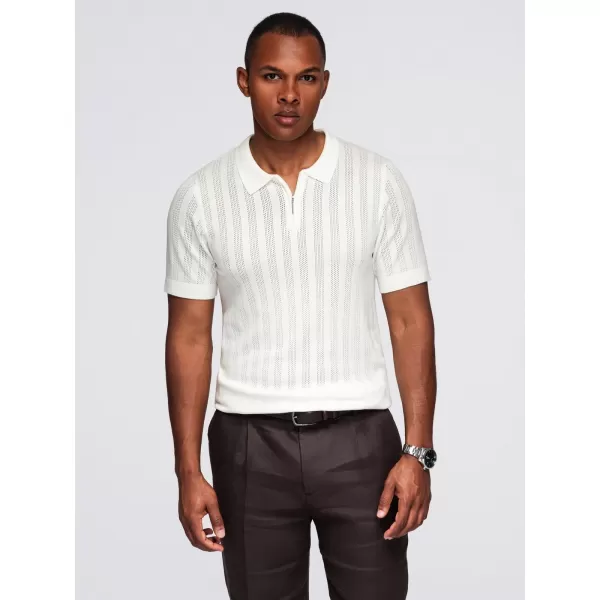  Herren t -Shirt OMBRE OM-POSS-0158 WEIß 
