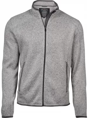 Herren-Sweatshirt TEE JAYS | TJ 9615 GRAUE MELANGE