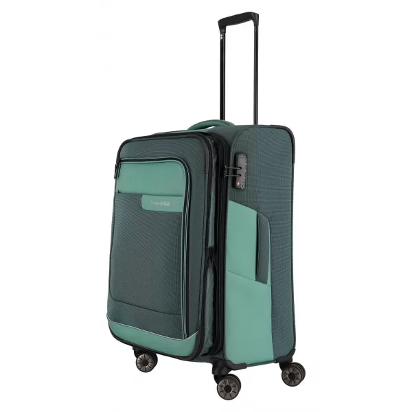  Koffer TRAVELITE VIIA 4W M GRÜN 