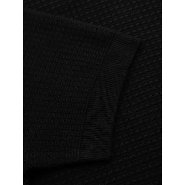  Hemd OMBRE OM-TSCT-0253 SCHWARZ 