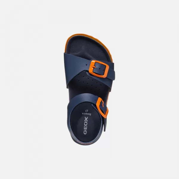  Sandalen für Jungen GEOX GHITA J558LC0003WC0659 DUNKELBLAU 