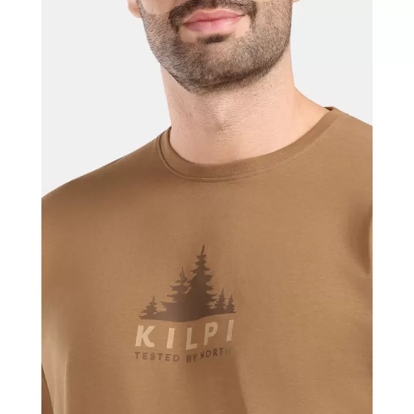  Herren-T-Shirt KILPI BASE-M ZM0301KI BRAUN 