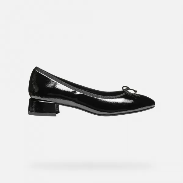  Damenschuhe mit Absatz GEOX FLORETIA SCHWARZ 