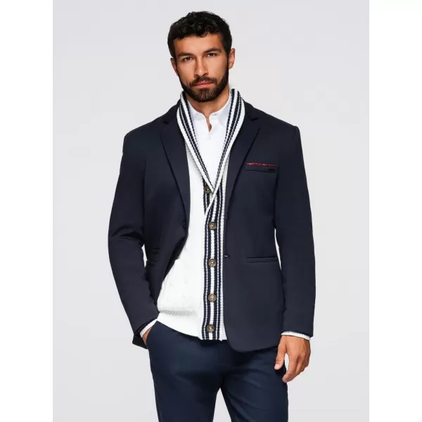  Jacke OMBRE OM-BLZB-0100 MARINEBLAU 