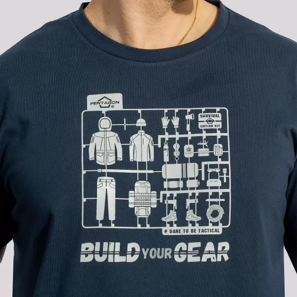  T-Shirt PENTAGON AGERON BUILD YOUR GEAR K09012 KHAKI 