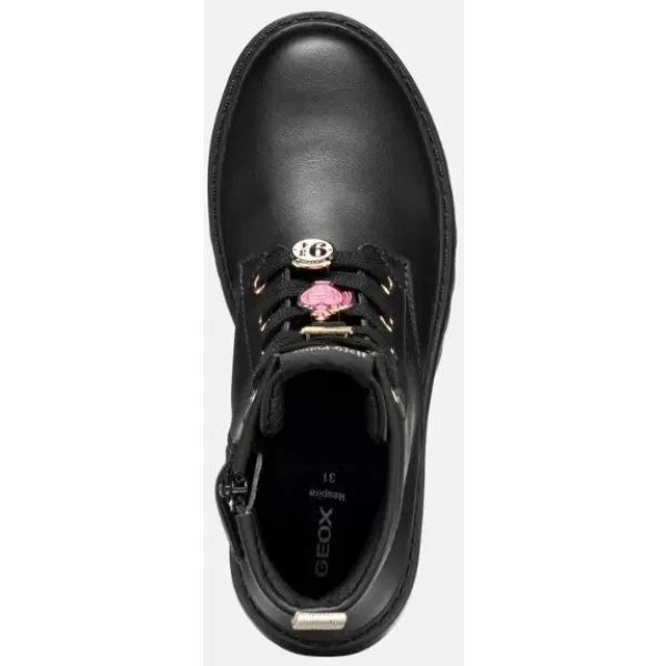  Stiefeletten für Mädchen GEOX B462LC022FUC0724 SCHWARZ 