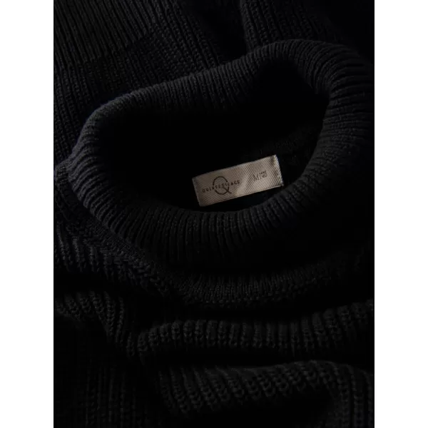  Herrenpullover OMBRE OM-SWTN-0162 SCHWARZ 