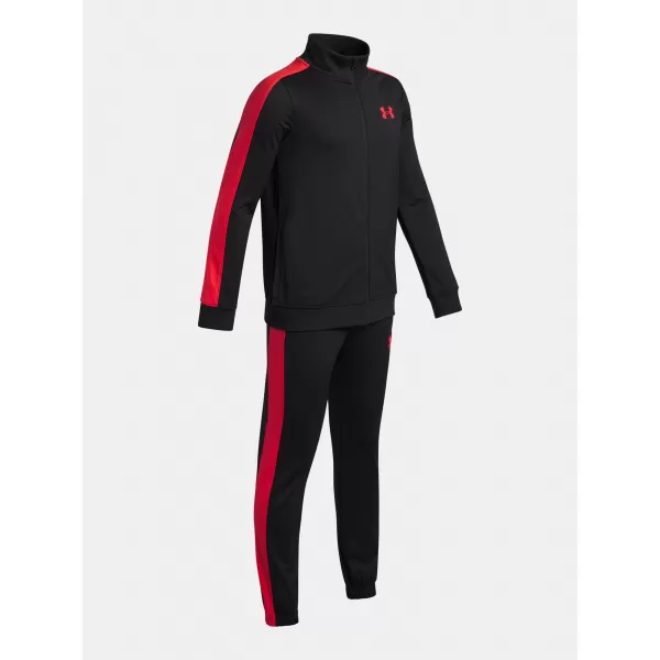  Jungen-Set UNDER ARMOUR UA RIVAL KNIT TRACK SUIT 1363290-006 SCHWARZ 