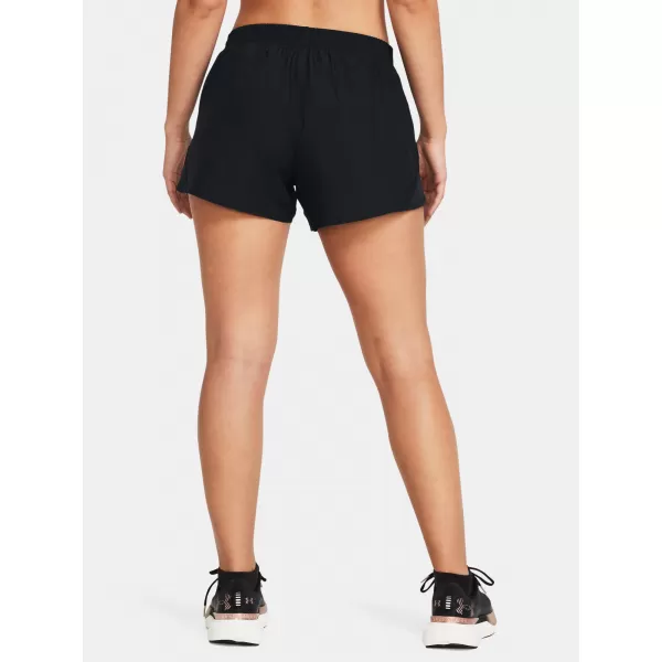  Damen-Shorts UNDER ARMOUR UA FLY BY 3'' SHORTS 1382438-001 SCHWARZ 