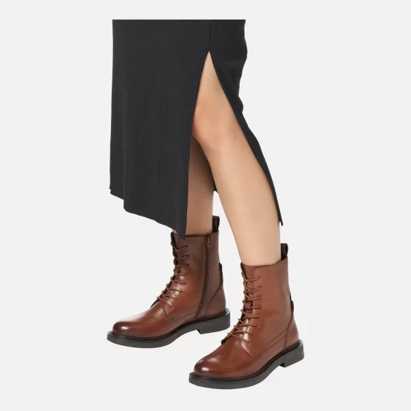  Damen-Stiefeletten GEOX G004555 HELLBRAUN 