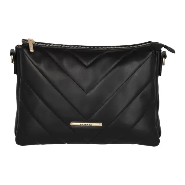  Handtasche TRAVELITE BARBARA COZY CROSSBODY BAG TRIO SCHWARZ 