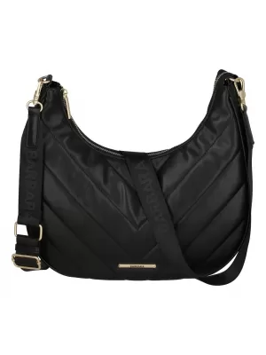 Handtasche TRAVELITE BARBARA COZY HOBO BAG SCHWARZ