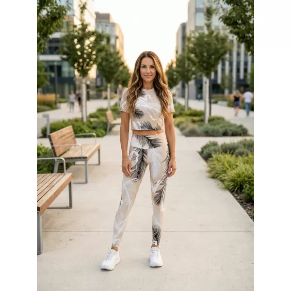  Premium-Crop-Top für Damen ALTISPORT VOJ/ALW001TR07 BRAUN 