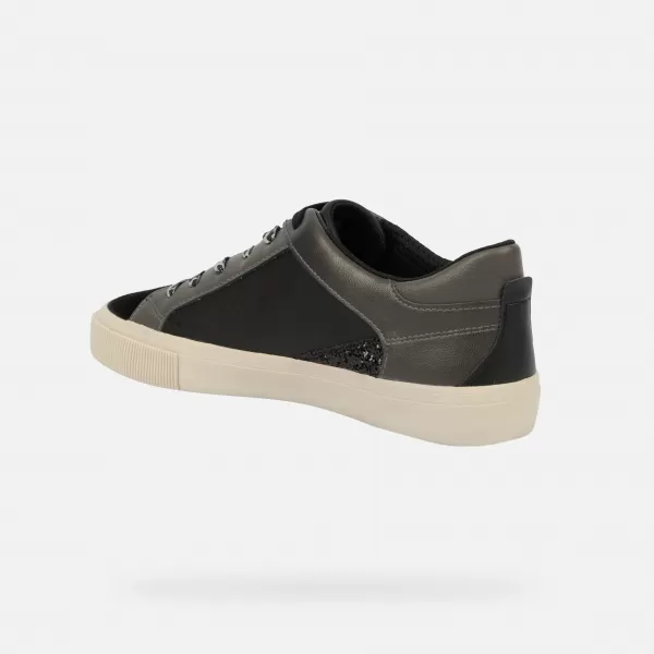  Damen-Sneaker GEOX EMMELENY G009447 SCHWARZ 